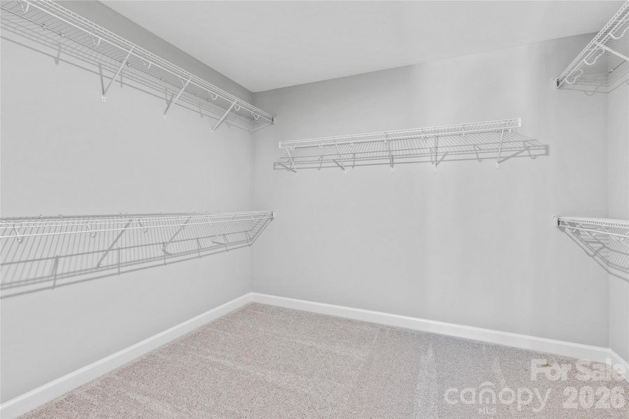 Sample walk in Owner's Closet