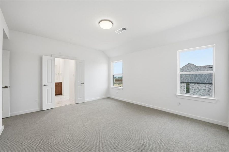 Spacious, unfurnished interior of a new home in Wildflower Ranch: 50ft. lots, Dish (Image 17).