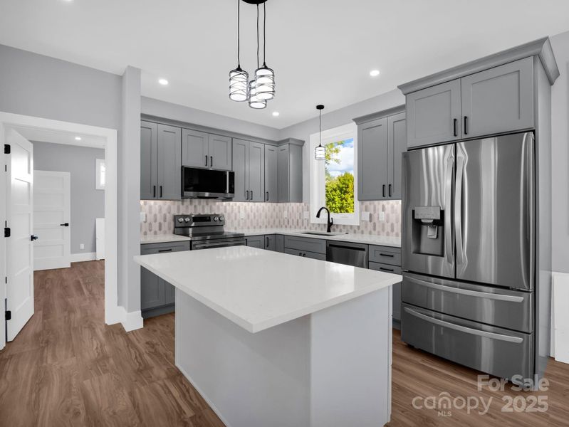 Furnished interior view inside a new home in , Asheville (Image 5).