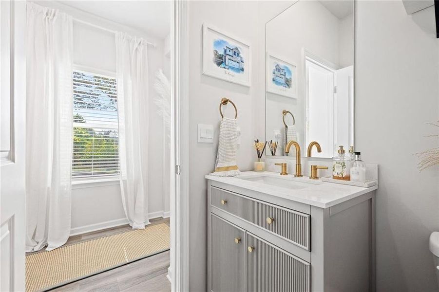 Furnished interior view inside a new home in , Mableton (Image 15).