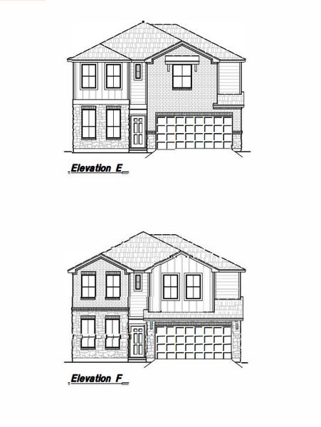 Representative rendering of the exterior for the Llano by Bellaire Homes (Image 1). Representative rendering of the exterior for the Llano by Bellaire Homes (Image 1).
