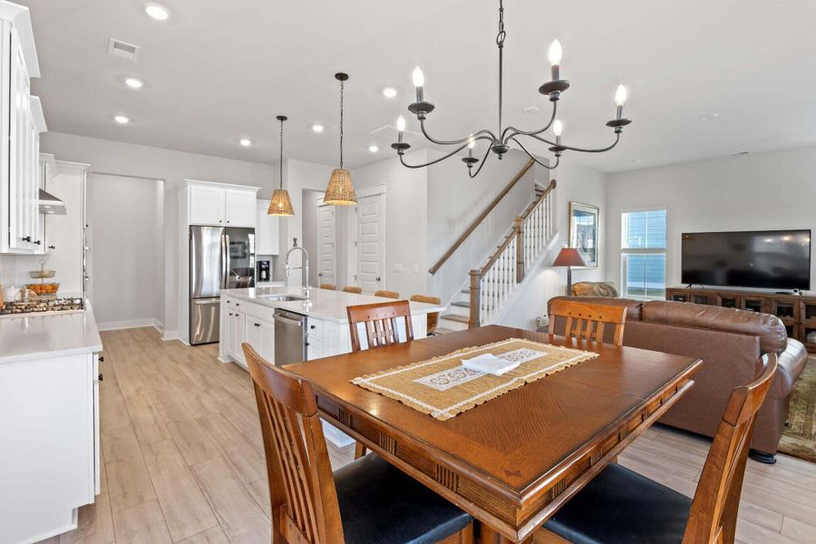 Furnished interior view inside a new home in Carnes Crossroads, Summerville (Image 21).