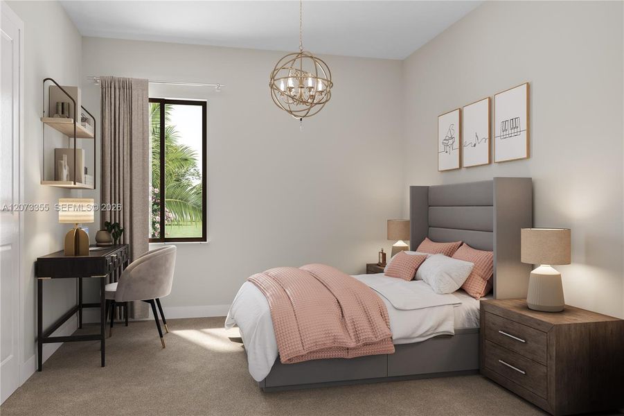 Furnished interior view inside a new home in Parkland Royale, Parkland (Image 13). Furnished interior view inside a new home in Parkland Royale, Parkland (Image 13).