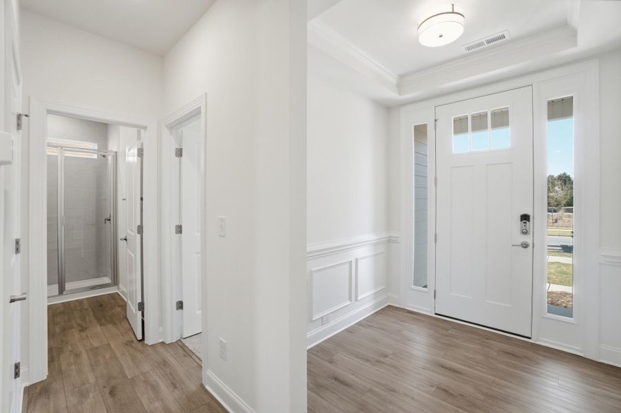 Spacious, unfurnished interior of a new home in Founders Landing | 55+ Community, Gastonia (Image 16). Spacious, unfurnished interior of a new home in Founders Landing | 55+ Community, Gastonia (Image 16).