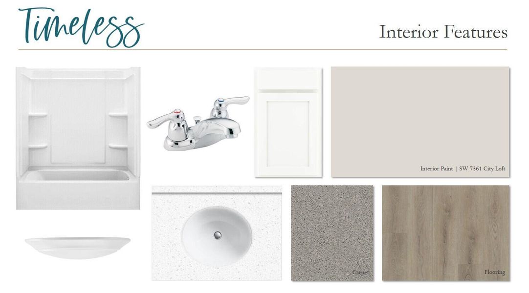 Sample of building materials used in homes in Windward Village, Summerville (Image 23).