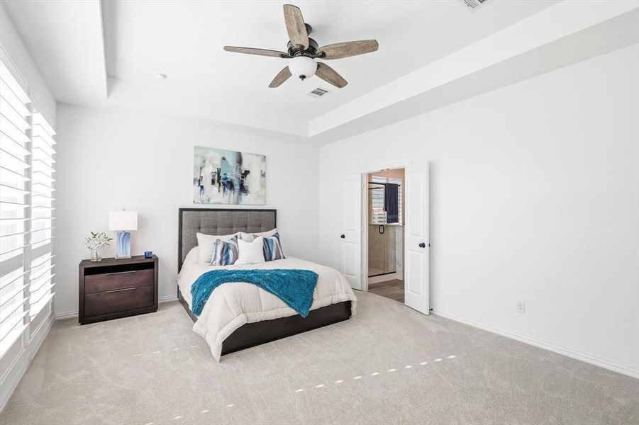 Furnished interior view inside a new home in , Haslet (Image 6).