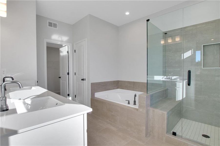 Furnished interior view inside a new home in Hillside Manor, Powder Springs (Image 7).