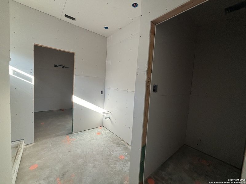 In-progress construction of a new home in The Summit at Saddlebrook Ranch 55's, Schertz, TX (Image 8).