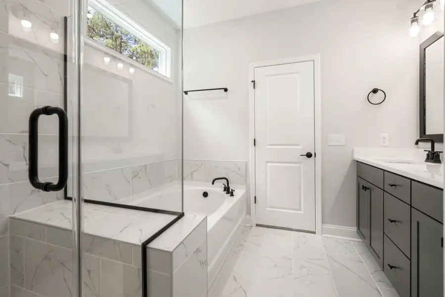 Furnished interior view inside a new home in Waterways, Richmond Hill (Image 10).