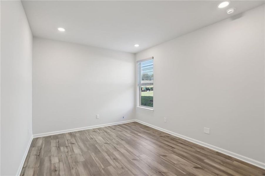 Spacious, unfurnished interior of a new home in Grandview at Millers Mill, Stockbridge (Image 18). Spacious, unfurnished interior of a new home in Grandview at Millers Mill, Stockbridge (Image 18).