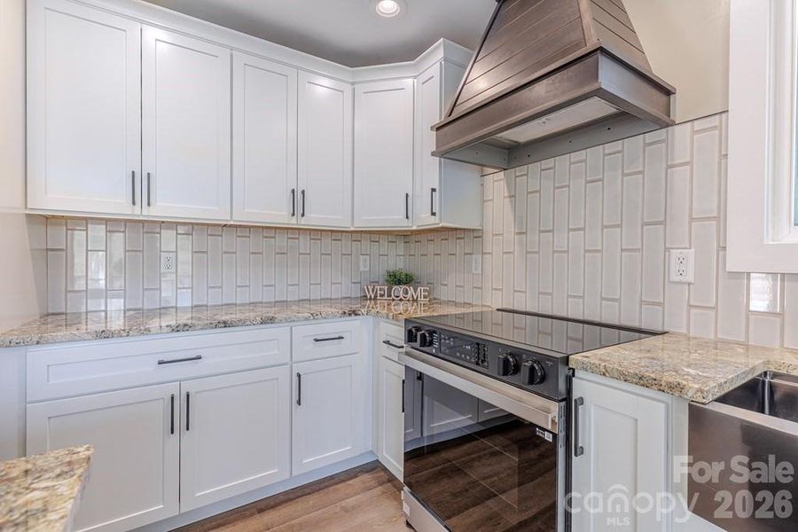 Furnished interior view inside a new home in , Whittier (Image 11).