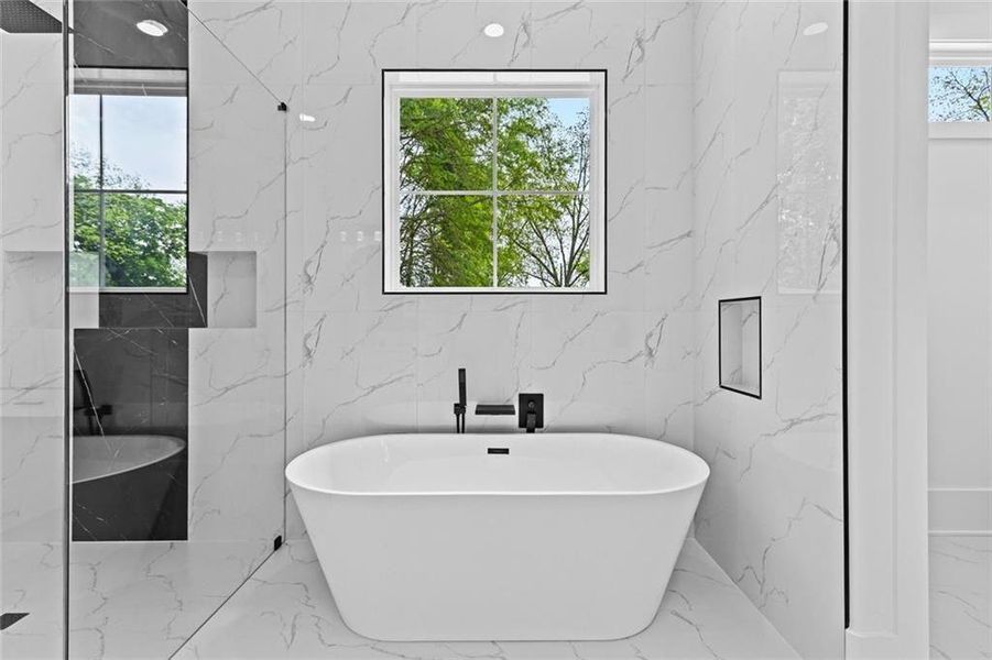 Furnished interior view inside a new home in , Monroe (Image 12).