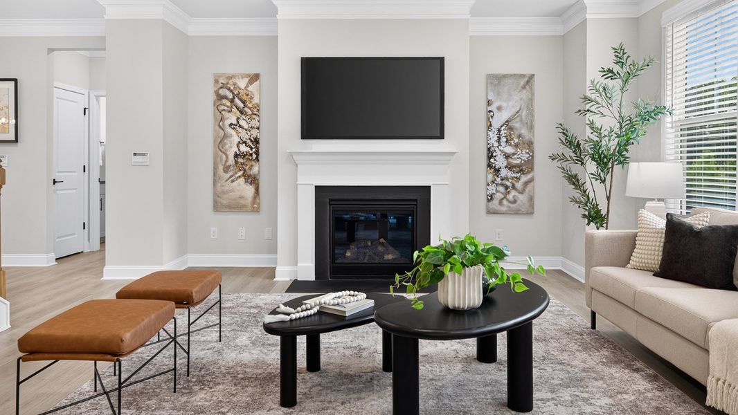Furnished interior view inside a new home in Sylvan Creek, Denver (Image 11). Furnished interior view inside a new home in Sylvan Creek, Denver (Image 11).