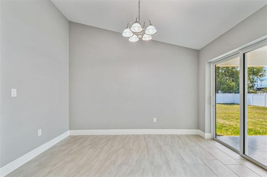 Dining Area in Kitchen