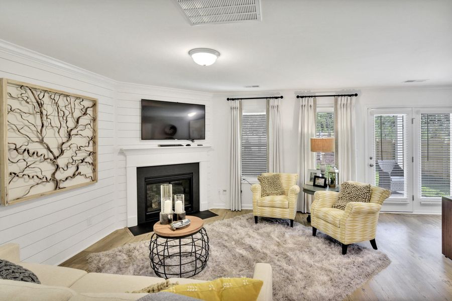 Furnished interior view inside a new home in Central Creek, Goose Creek (Image 22).