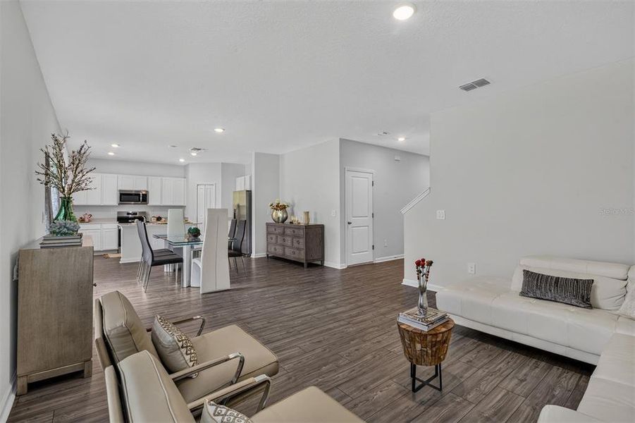 Furnished interior view inside a new home in Tara Forest East, Alachua (Image 13).