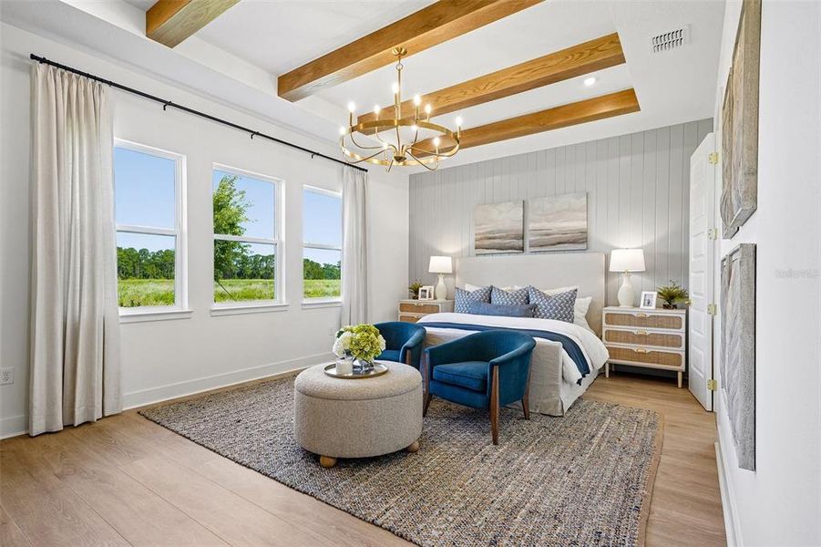 Furnished interior view inside a new home in Northlake at Ovation, Winter Garden (Image 15).
