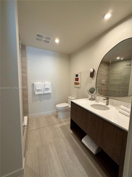 Furnished interior view inside a new home in , Miami (Image 14). Furnished interior view inside a new home in , Miami (Image 14).