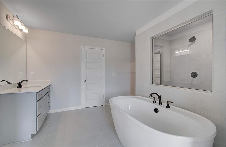 Furnished interior view inside a new home in Copperfield, Locust Grove (Image 6).