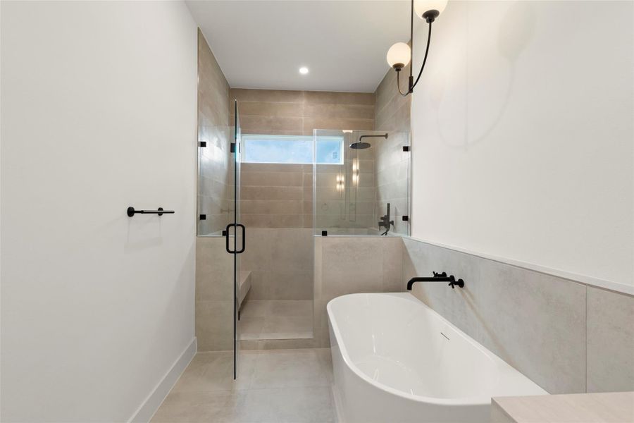 Furnished interior view inside a new home in , Houston (Image 11).