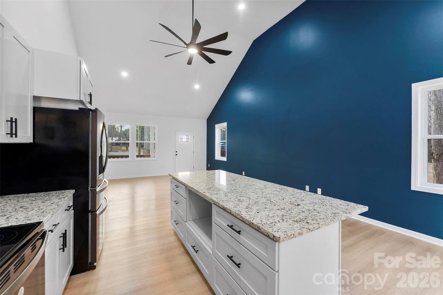 Furnished interior view inside a new home in , Cherryville (Image 30).