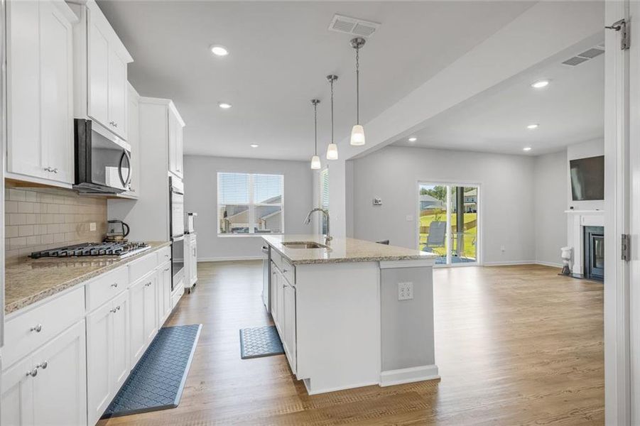 Furnished interior view inside a new home in Oakhurst Manor, McDonough (Image 5).