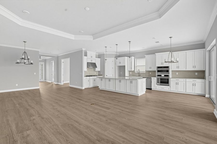Furnished interior view inside a new home in Esplanade at Azario Lakewood Ranch, Bradenton (Image 7).