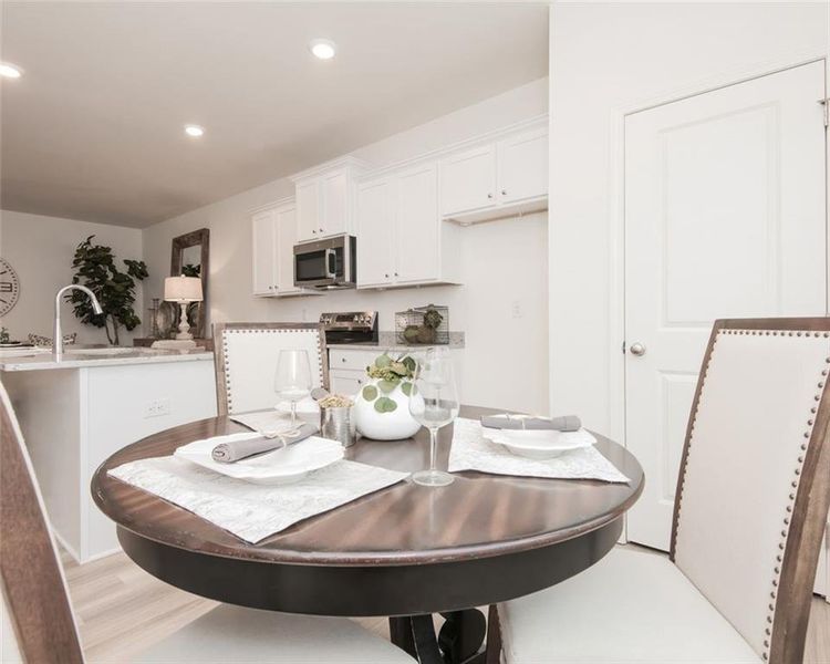 Furnished interior view inside a new home in , Conyers (Image 6).