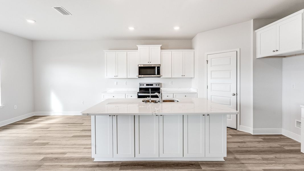 Representative furnished interior of a home built from the The Victoria by D.R. Horton in Hodges Bayou Plantation, Panama City (Image 7).