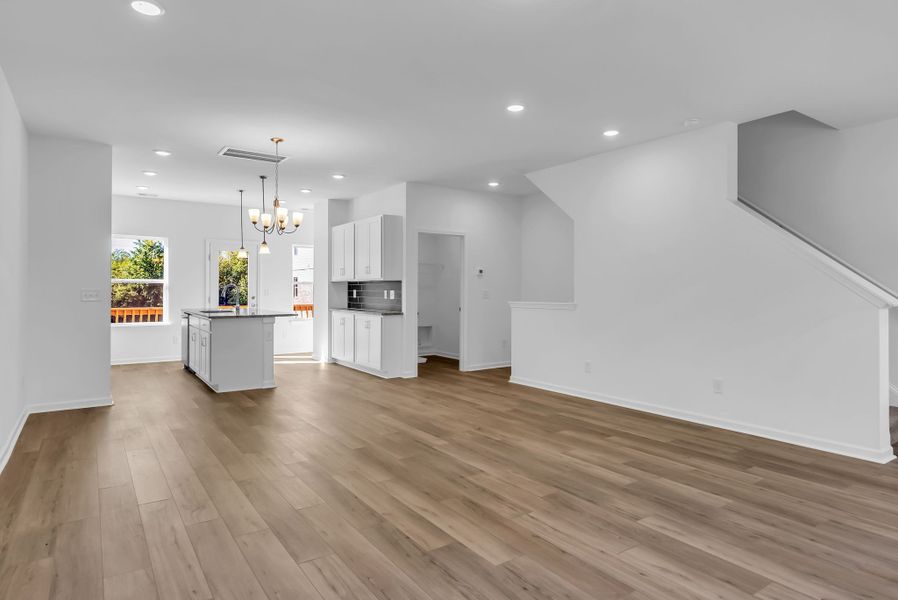 Spacious, unfurnished interior of a new home in Sweetbriar Place, Lebanon (Image 21). Spacious, unfurnished interior of a new home in Sweetbriar Place, Lebanon (Image 21).
