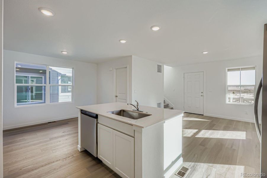 Furnished interior view inside a new home in Percheron: The Explorer Collection, Colorado Springs (Image 5).