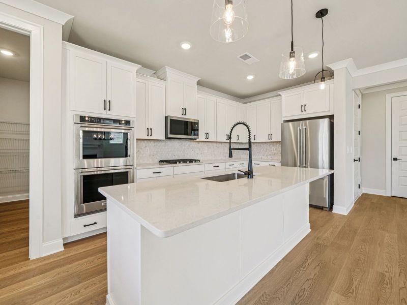 Furnished interior view inside a new home in Vines at Mill Creek - Legacy Series, Braselton (Image 8).