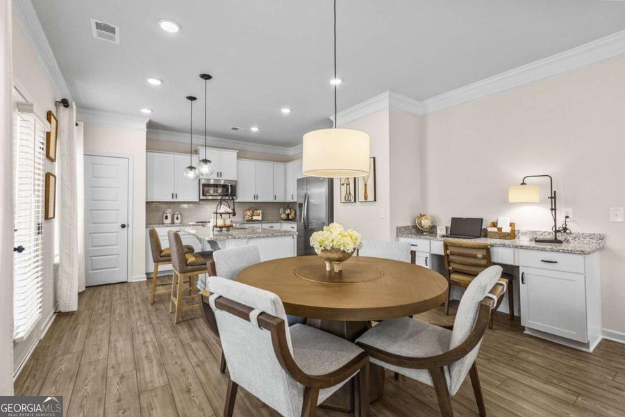 Furnished interior view inside a new home in Trellis Park, Hampton (Image 15).