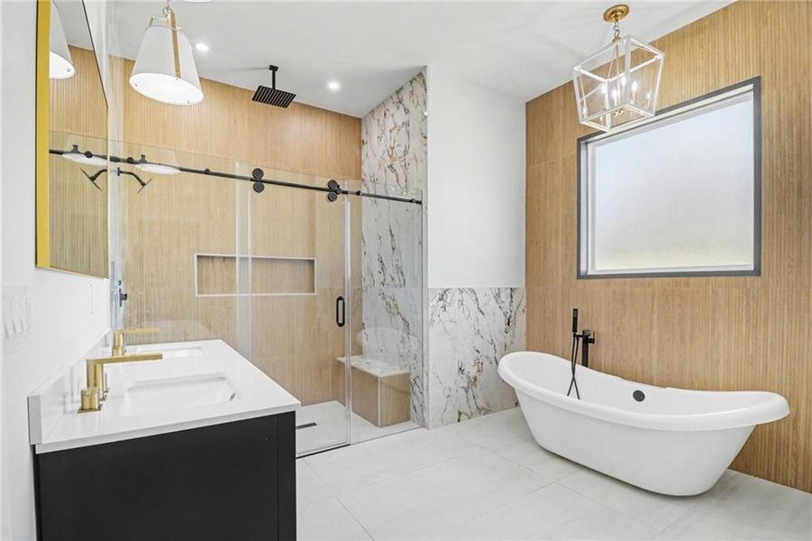 Furnished interior view inside a new home in , Lawrenceville (Image 14).