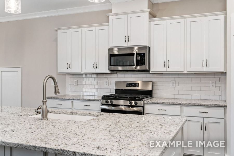 Representative furnished interior of a home built from the The Rockford D by Davidson Homes LLC in The Reserve at Potranco Oaks, Castroville (Image 9).