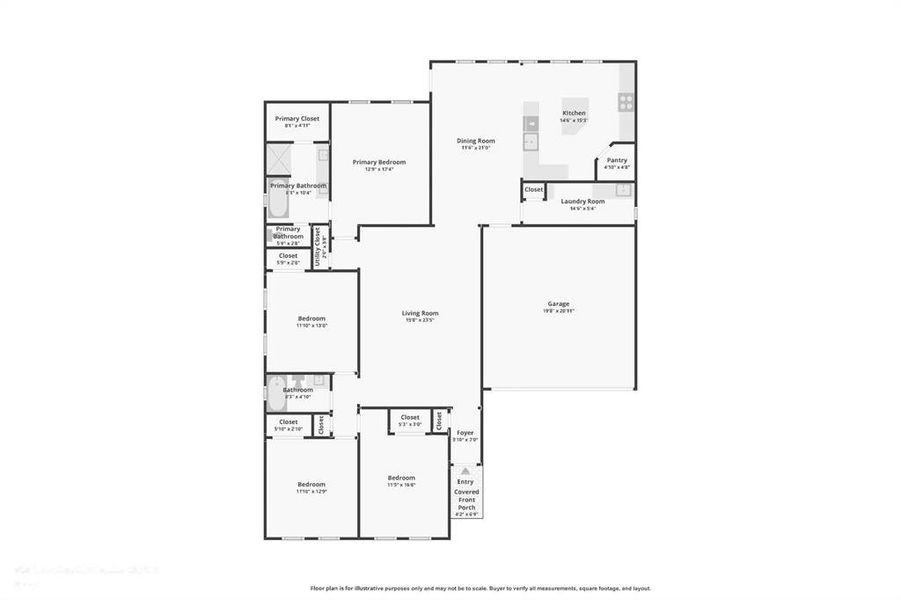 2D floor plan layout of this home in , Lancaster, TX (Image 5). 2D floor plan layout of this home in , Lancaster, TX (Image 5).