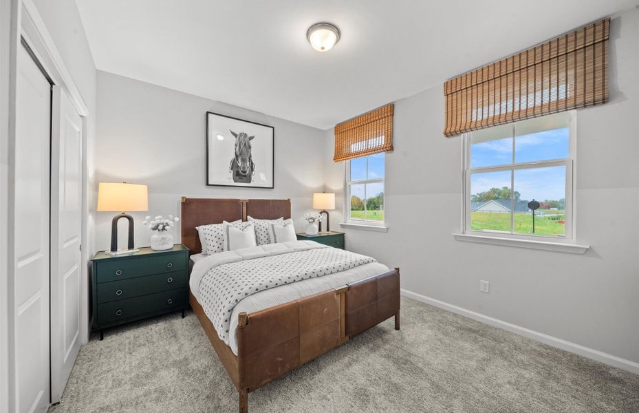 Furnished interior view inside a new home in Sparrow Creek, Boiling Springs (Image 29).