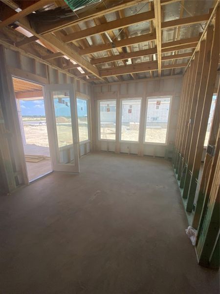 Casual Dining off of Kitchen