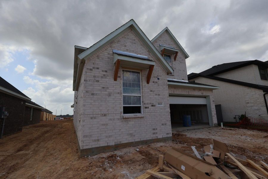 In-progress construction of a new home in Jubilee 50′, Hockley, TX (Image 15).