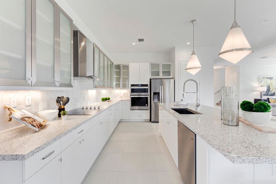 Representative furnished interior of a home built from the Hanford by CC Homes in Maple Ridge, Ave Maria (Image 6).