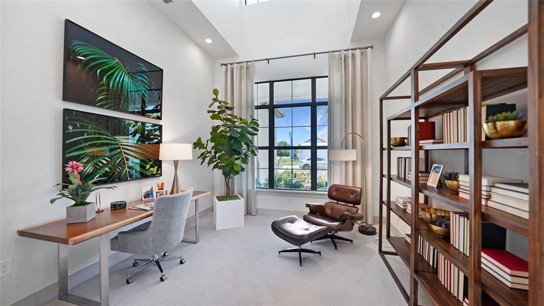 Furnished interior view inside a new home in , Venice (Image 41).