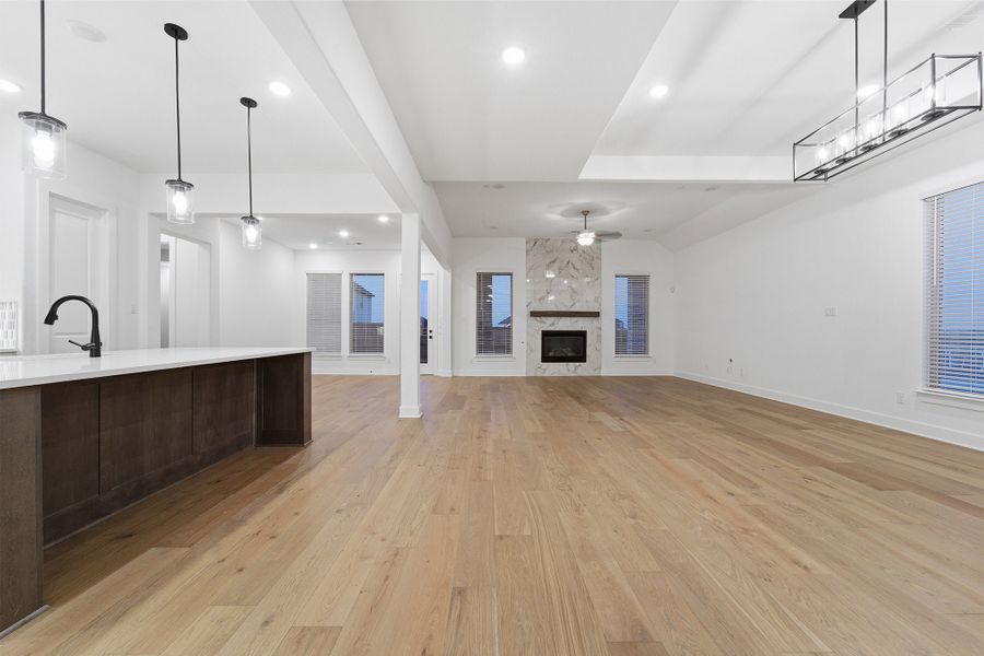 Spacious, unfurnished interior of a new home in Green Meadows, Celina (Image 17). Spacious, unfurnished interior of a new home in Green Meadows, Celina (Image 17).