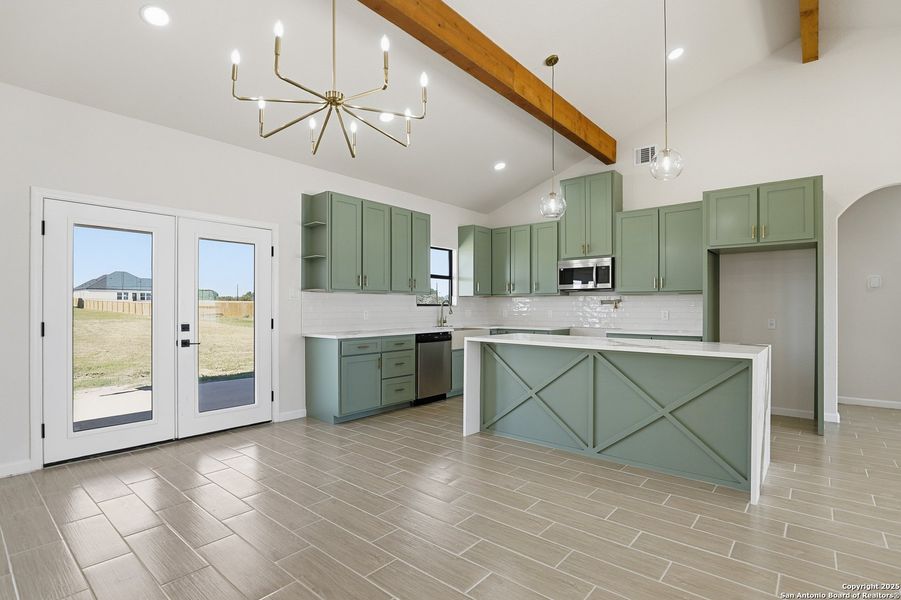 Furnished interior view inside a new home in , Atascosa (Image 15). Furnished interior view inside a new home in , Atascosa (Image 15).
