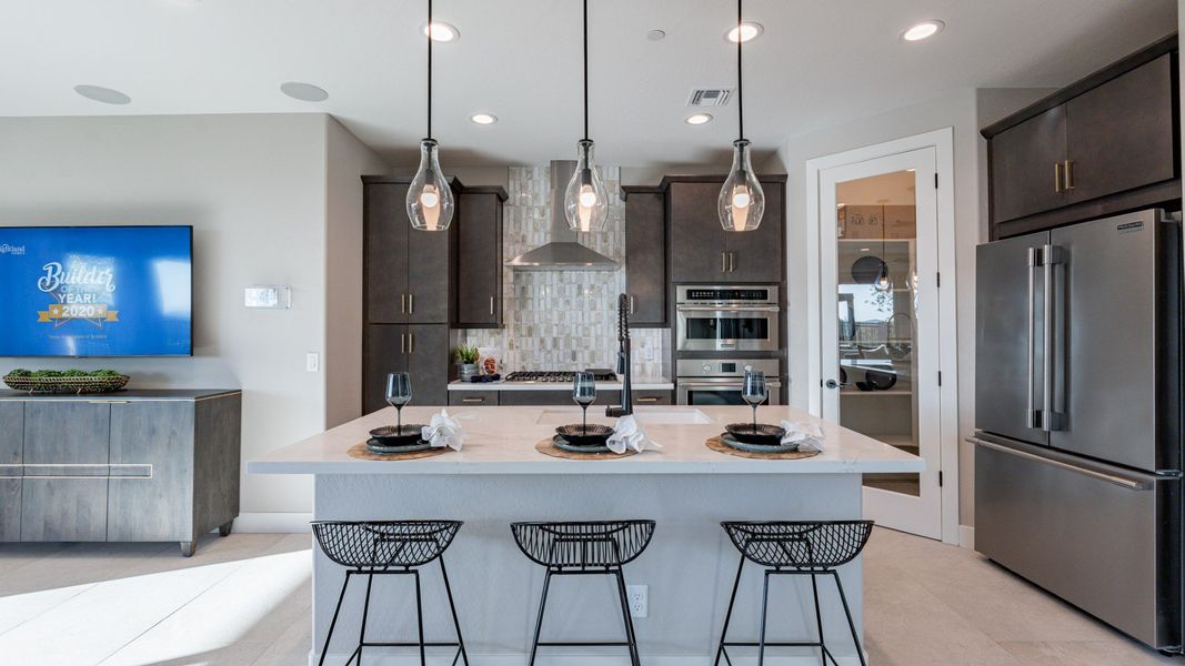 Representative furnished interior of a home built from the Bluebell by DRB Homes in Teravalis, Buckeye (Image 10).