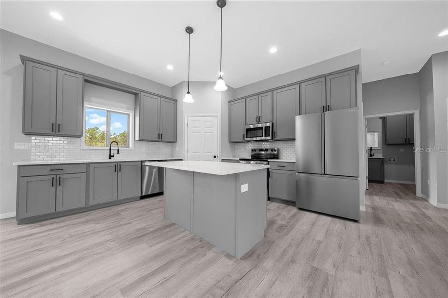 Furnished interior view inside a new home in , Ocala (Image 8).