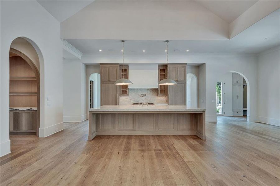 Furnished interior view inside a new home in , Alpharetta (Image 8).