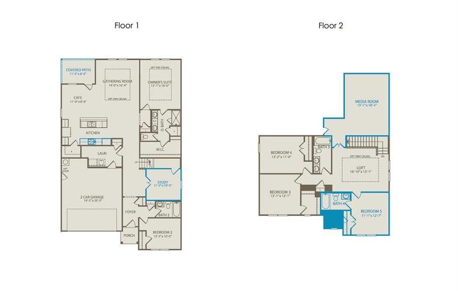 The Albany Floor Plan