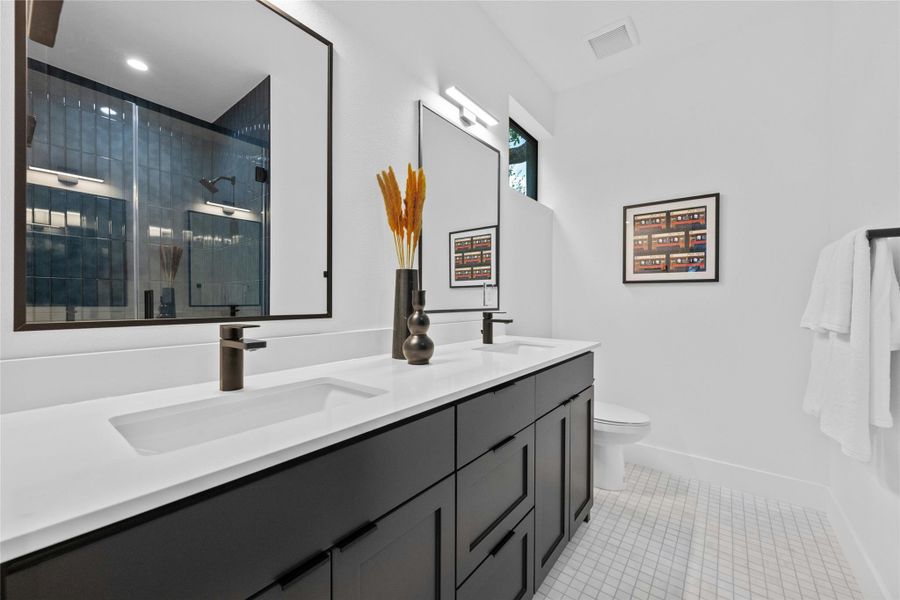 Furnished interior view inside a new home in , Austin (Image 16).