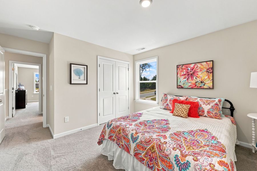Furnished interior view inside a new home in Neill's Pointe, Angier (Image 32). Furnished interior view inside a new home in Neill's Pointe, Angier (Image 32).