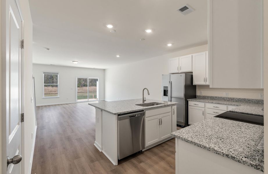 Furnished interior view inside a new home in The Landings at Montague, Goose Creek (Image 7).